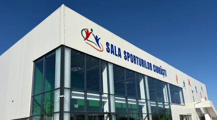 FOTO Sala de sport din comuna Ciorăști a fost finalizată