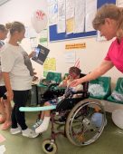 FOTO Copiii internați la Spitalul Județean Focșani au avut parte de surprize: ”Stop! Astăzi nu mai vorbim despre boală și medicamente!” 8 1 iunie spital 9