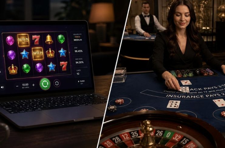 Cum diferă șansele la sloturi față de jocurile live cu dealer din România? Cum diferă șansele la sloturi față de jocurile live cu dealer din România