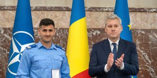 Jandarm vrâncean, premiat de MAI pentru profesionalism și curaj
