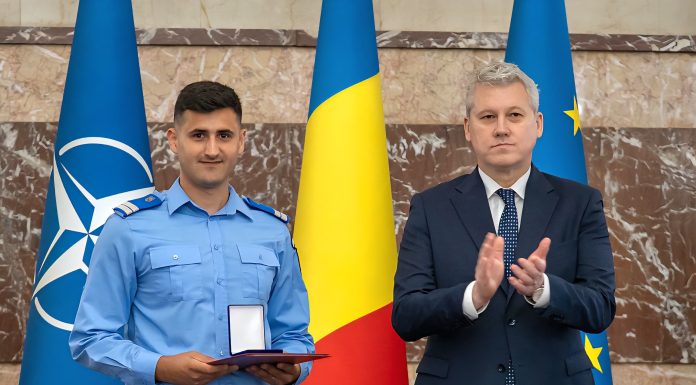 Jandarm vrâncean, premiat de MAI pentru profesionalism și curaj