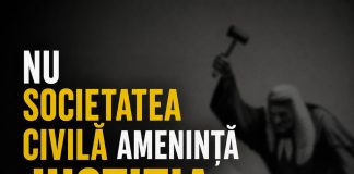 Nu societatea civilă amenință justiția. Lipsa de responsabilitate o amenință