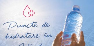 Puncte de răcorire și de prim ajutor în Adjud, pe timpul caniculei