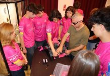 FOTO Muzeul de Arheologie și Istorie Medievală, accesibilizat pentru nevăzători, cu sprijinul echipei de robotică AICitizens aicitizens nevazatori 3