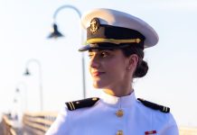 Povestea tinerei din Adjud, Ana Gafton, în presa militară: De la Câmpulung la Annapolis, sub pavilion românesc ana maria gafton