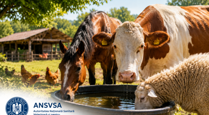 Protejarea animalelor în sezonul cald: recomandările ANSVSA pentru deținători și crescători