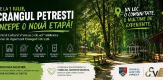 Crângul Petrești, preluat de Centrul Cultural Vrancea / De la 1 iulie, Crângul Petrești începe o nouă etapă