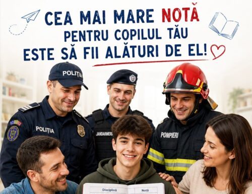 Campanie MAI, de sezon: „Niciun examen nu merită un copil pierdut. Cea mai mare notă este să știe că ești alături de el!”