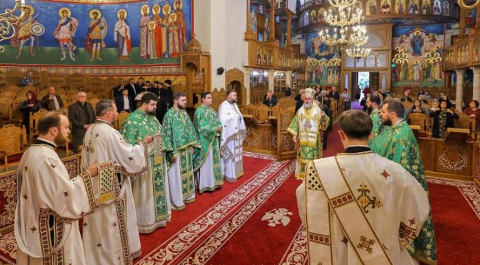Duminica Cincizecimii la Catedrala Unirii din Focșani