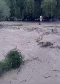 VIDEO Natură dezlănțuită și la Dumitrești 3 inundatii 1
