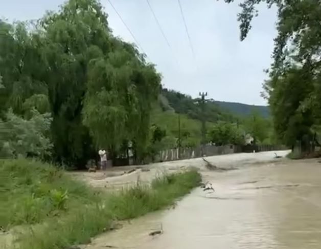 VIDEO Natură dezlănțuită și la Dumitrești