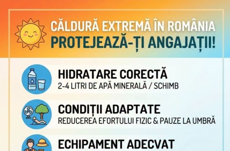 Inspecția Muncii: controale și amenzi pentru firmele care nu protejează angajații pe timpul caniculei