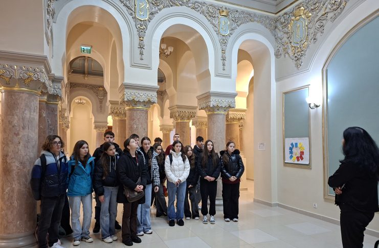FOTO Elevii Liceului Teoretic „Ioan Slavici” din Panciu, parte a unui proiect privind promovarea patrimoniului cultural și natural