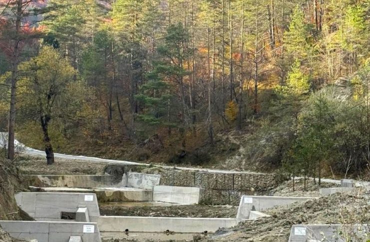FOTO Lucrări de corectare a torenților în zona Andreiașu de Jos, cu fonduri PNRR