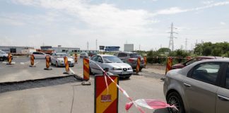 FOTO Un nou sens giratoriu la ieșirea din Focșani: la intersecția DJ 205S – DN 2M – DN 2D, la ieșirea din municipiul Focșani