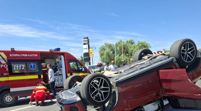 Poliția spune cum s-a produs accidentul de pe E85, la ieșirea din Focșani