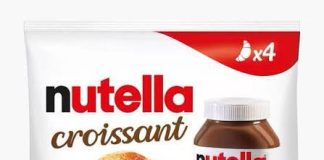 Sortiment de Croissant Nutella, retras de pe piață