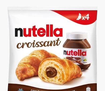 Sortiment de Croissant Nutella, retras de pe piață