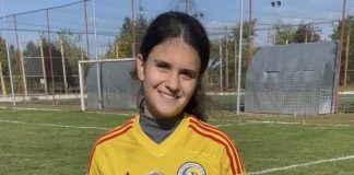 Fotbalistă de la Estera Țifești, chemată la lotul național de fotbal feminin al României U15