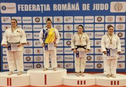 Rezultate foarte bune pentru sportivii vrânceni la CN de judo U23 3 podium fete judo 1