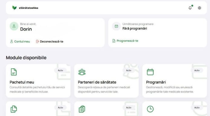 CNAS: Portalul „e-Sănătatea Mea”, un nou pas înainte