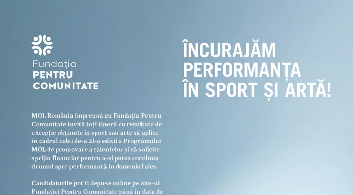Până în 28 iunie se pot depune solicitările de finanțare la Programul MOL de promovare a talentelor, ediția a XXI-a