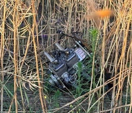 Fragmente de dronă găsite în Tulcea / Încărcătura era explozivă și a fost detonată