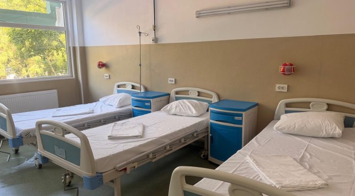 FOTO: Lucrări de modernizare a Secției de Chirurgie Generală la Spitalul de Urgență din Focșani