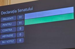 vot unanim senat