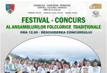 Duminică, la Paltin, va avea loc unul dintre cele mai vechi și importante festivaluri de folclor din Vrancea: ”Pe Plaiul Tojanului” afis festival tojan