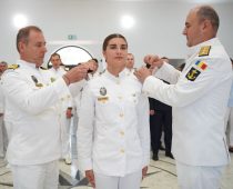 Adjudeanca Ana Maria Gafton a debutat în cariera de comandă a Forțelor Navale Române / Ea a absolvit Academia Navală a SUA 1 ana maria gafton
