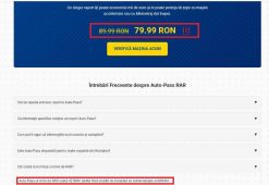 Atenție la practicile înșelătoare care vă fac să plătiți mai mult pentru un Certificat RAR Auto-Pass! 4 auto pass rar 3
