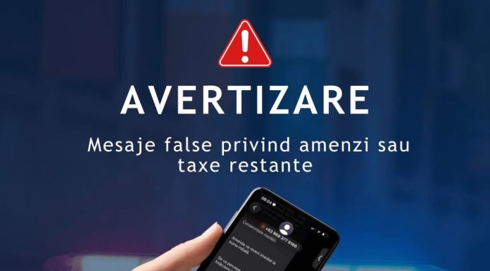 Avertizare: Continuă campania frauduloasă prin SMS, prin care infractorii încearcă să convingă utilizatorii că au de achitat amenzi sau taxe restante