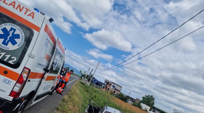 Două autoturisme, implicate într-un accident pe Șoseaua Vrancei
