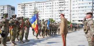 FOTO Aniversare la Brigada 8 ROT Focșani