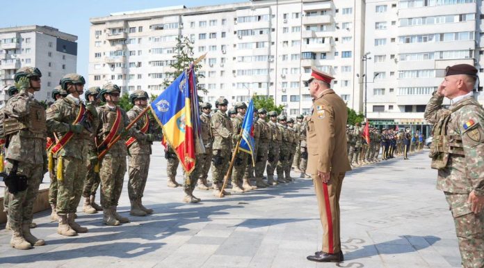 FOTO Aniversare la Brigada 8 ROT Focșani