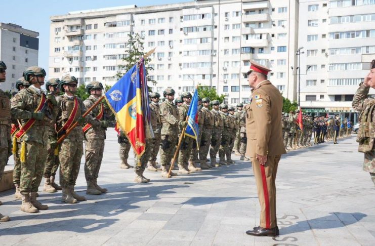 FOTO Aniversare la Brigada 8 ROT Focșani