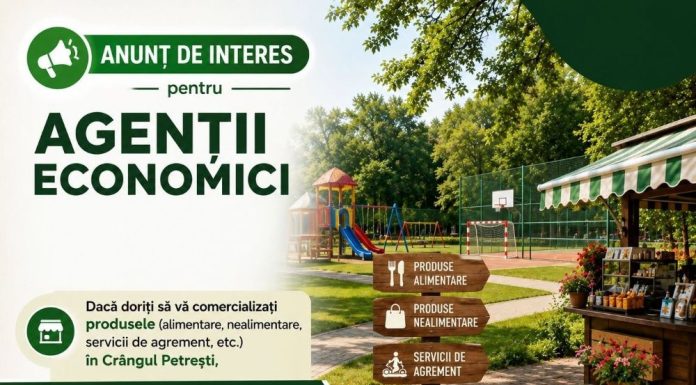 Oportunitate pentru micile afaceri din județ, în Crângul Petrești