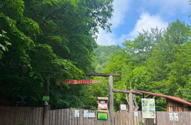 Punctul de pornire și sosire pentru ”Aventura în Vrancea Sălbatică”, din luna august