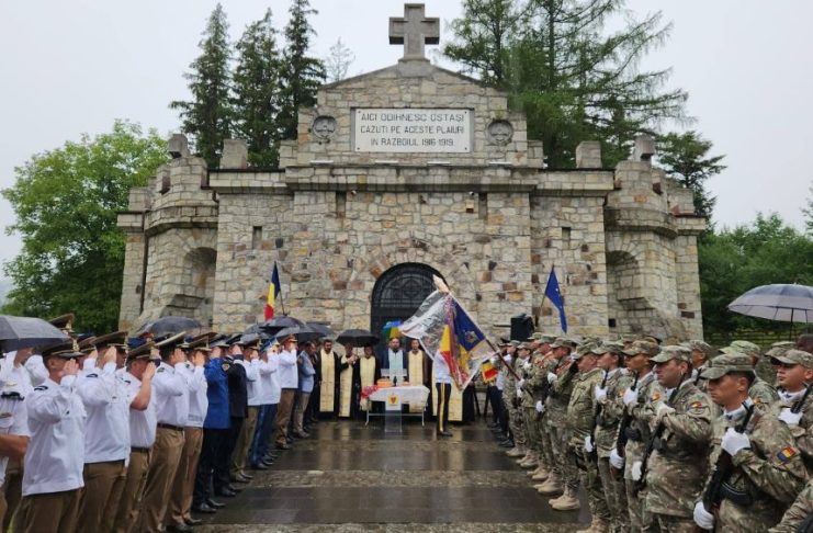 FOTO Omagiu eroilor români, astăzi, la Mărăști și Soveja