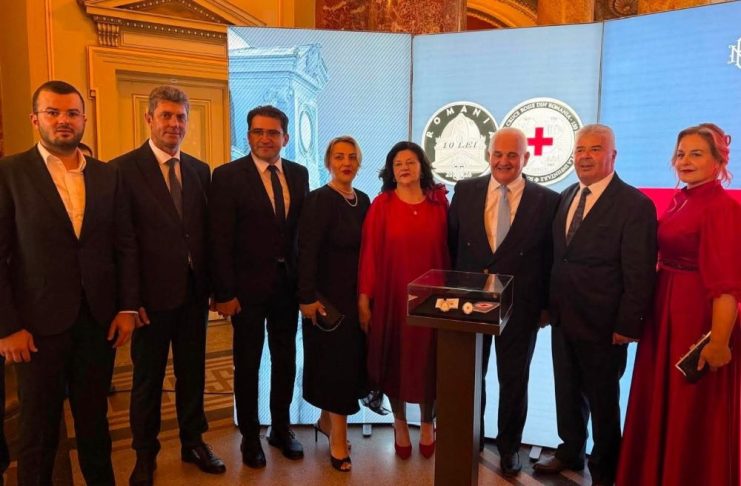 FOTO Delegație importantă a Crucii Roșii Vrancea, la Gala Aniversară – 150 de ani – a Crucii Roșii Române