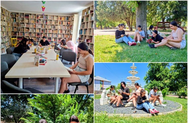Weekend de lectură pentru tinerii din Modulele Familiale Mărășești