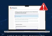 Avertizare: Mesaj fals ce folosește ”Ghișeul.ro” pentru a fura datele cardului bancar frauda ghiseul.ro