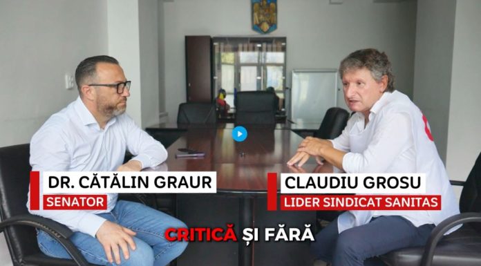 VIDEO Senatorul Cătălin Graur: „Legea salarizării trebuie să protejeze personalul medical și să elimine inechitățile din sistem”