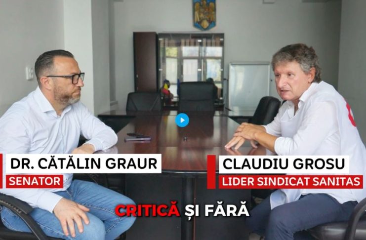VIDEO Senatorul Cătălin Graur: „Legea salarizării trebuie să protejeze personalul medical și să elimine inechitățile din sistem”