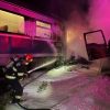 incendiu tren