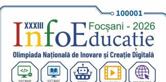 Inspectoratul Școlar Județean Vrancea organizează etapa națională a Olimpiadei de Inovare și Creație Digitală – InfoEducație 2026