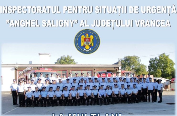 Secția de Pompieri Adjud, la ceas aniversar