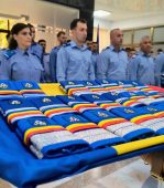 Jandarmi vrânceni înaintați în grad / Un jandarm montan care a intervenit la incendiul din Rucăreni, recompensat de MAI cu Diploma de Merit 1 jandarmi inaintare grad 1