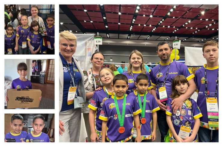 Donație de echipamente tehnologice pentru echipa de robotică de la Școala Nereju, participantă la Campionatul Mondial din SUA